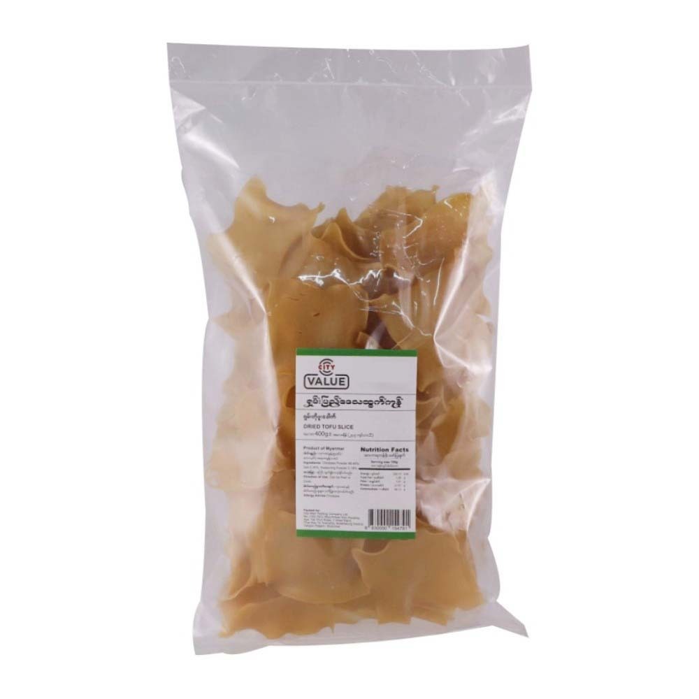 City Value Dried Tofu Slice 400G