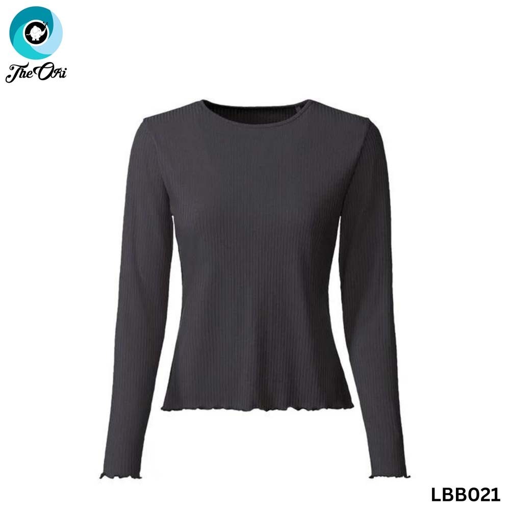 The Ori Women Long Top Black LBB021 (Medium)