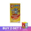 CHAMPS VITAMIN C 100MG 100PCS (ORANGE)