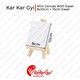 Kar Kar Gyi Mini Canvas With Easel (8 x 10cm) + 15cm Easel