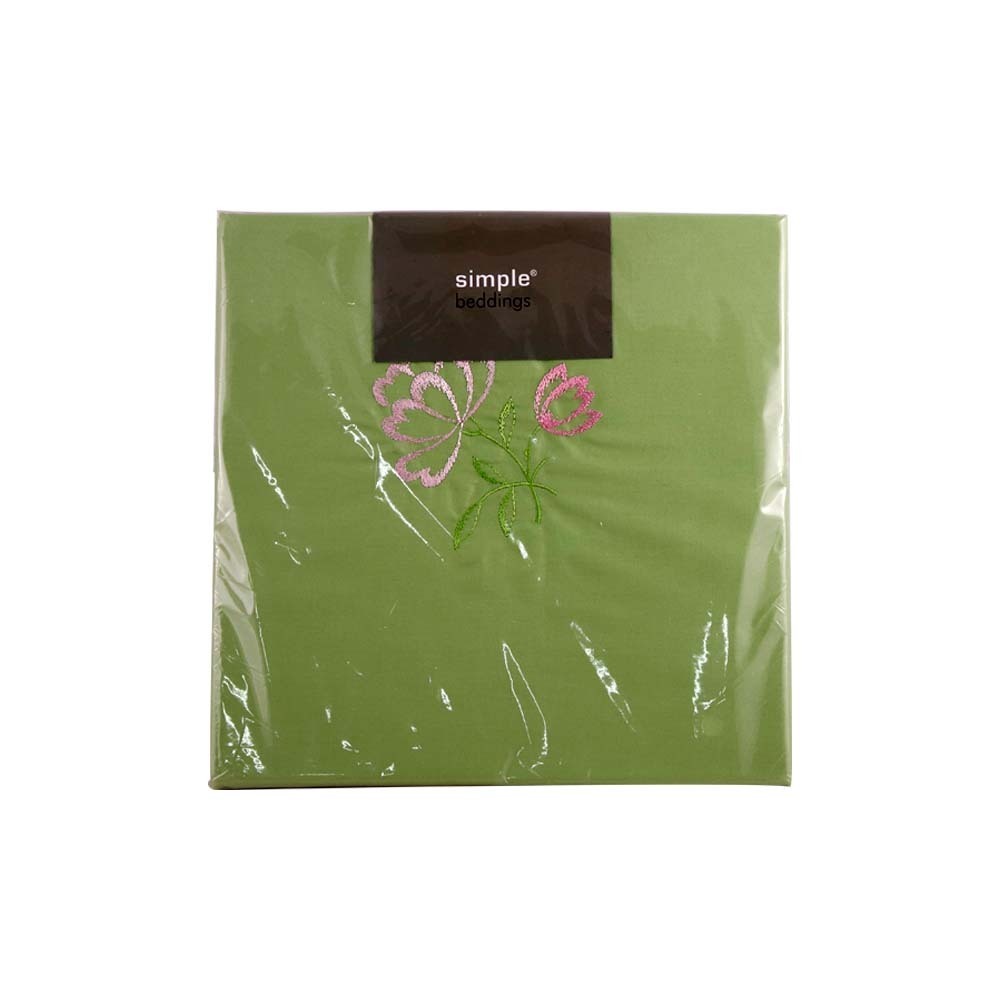 Simple Pillow Case 2PCS 16x22in Sage Green (Fit)