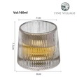 Fine Village Tumbler Glass Line  160ML