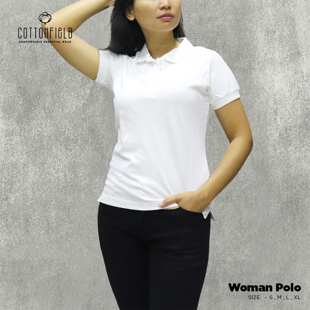 Cottonfield Women Polo Shirt C99 (Large)