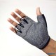 Burtono Fingerless Padded Cycling Gloves FIT-BT-GH1C-Blue-Large