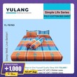 Yulang Poly Cotton Double Bedsheet Set (Simple Life) YL-7676D