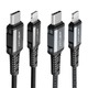 Acefast C1-01Pd30W Max  USB-C To Iph Aluminum Alloy Charging Data Cable Black
