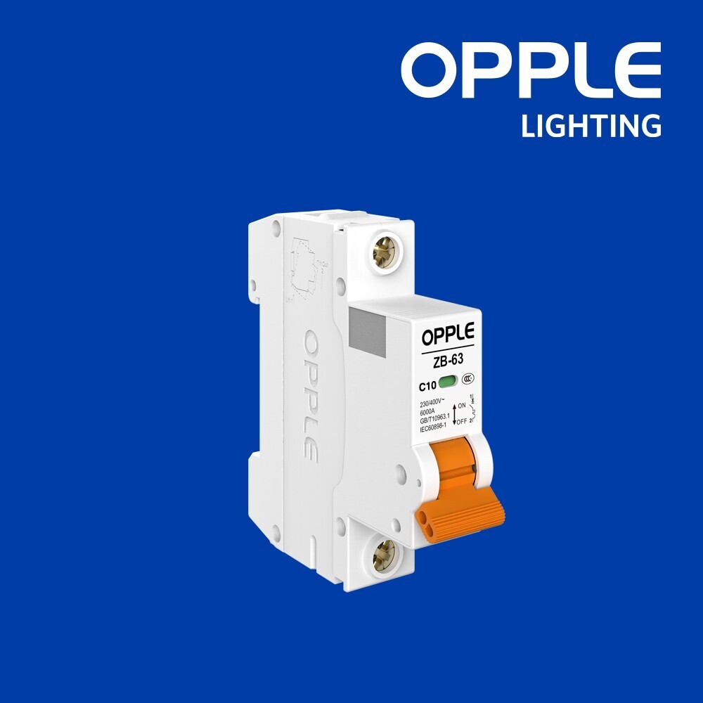 OPPLE OP-MCB-ZB-63C10-1P (Breaker)  (OP-30-001)