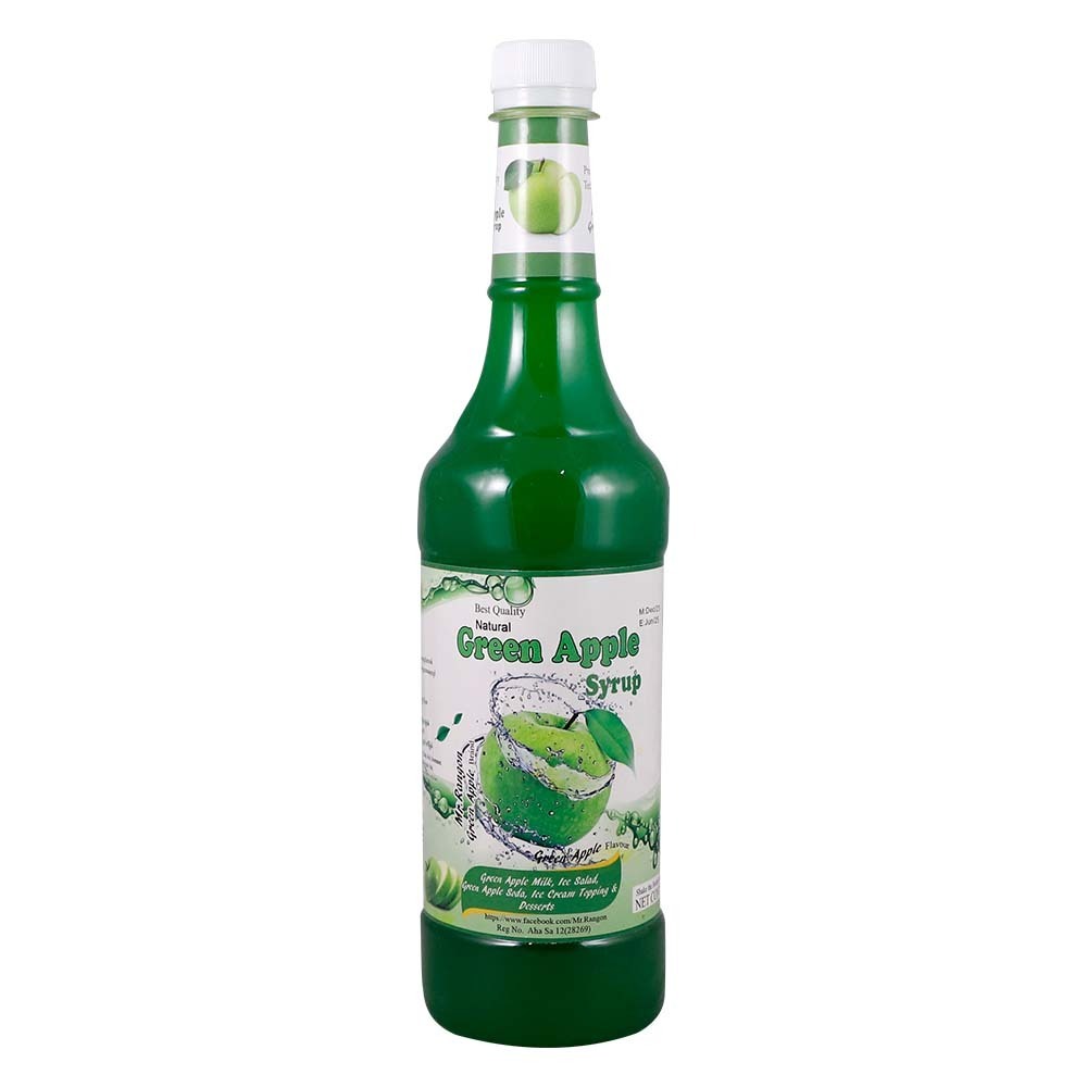 Mr.Rangon Syrup Green Apple 760ML