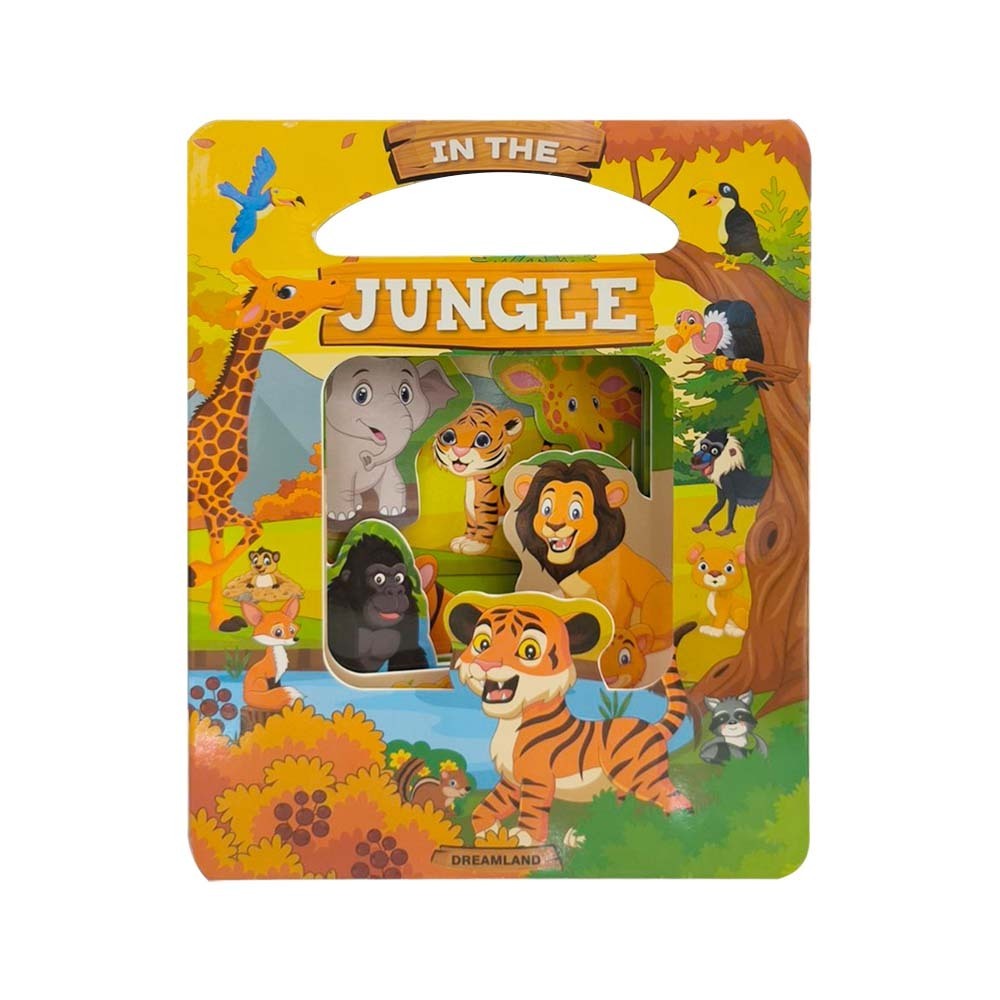 Window Cut Board Book In The Jungle