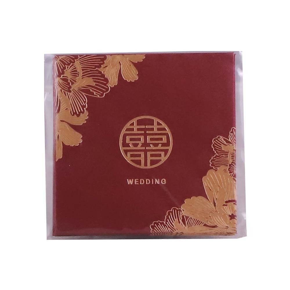 FG CNY Red Packet 9X9CM 6PCS