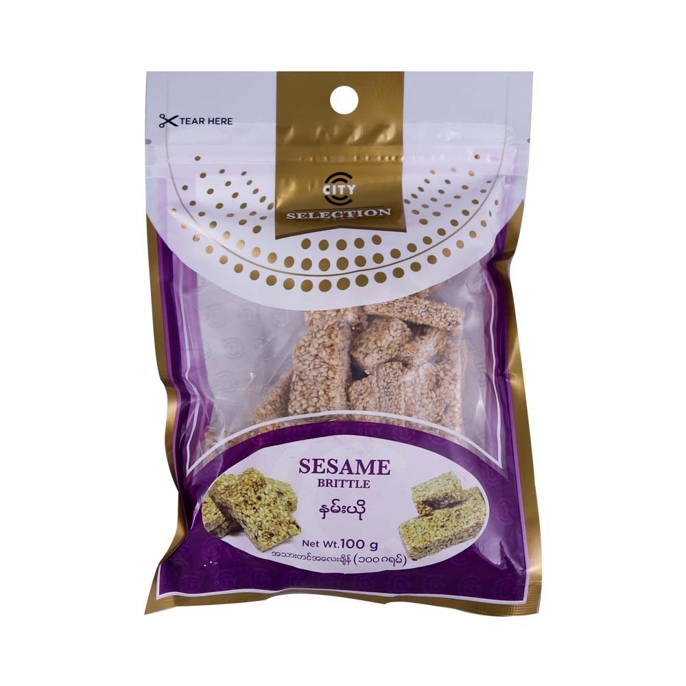 City Selection Sesame Brittle 100G