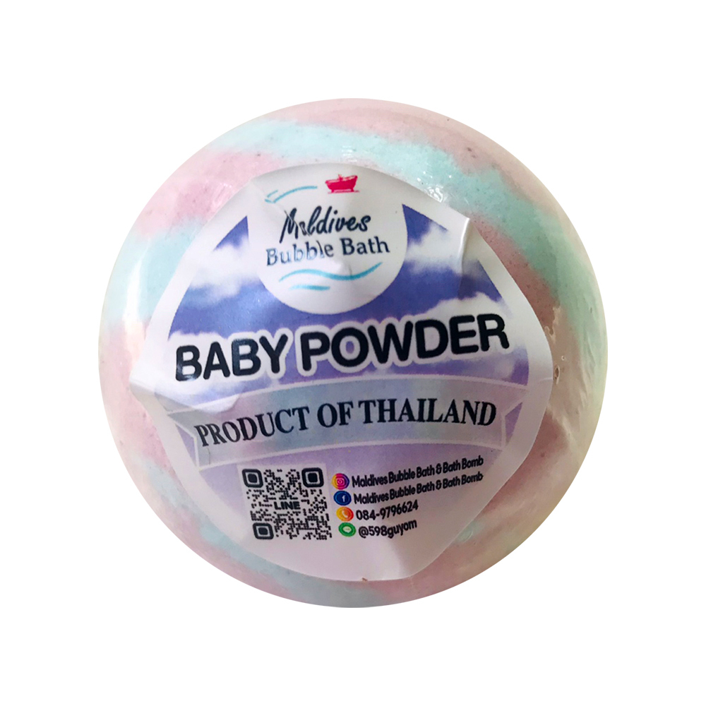 Maldives Striped Bomb (Baby Powder) 125G