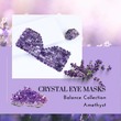 Amethyst Crystal Eye Mask Purple EyeMask001