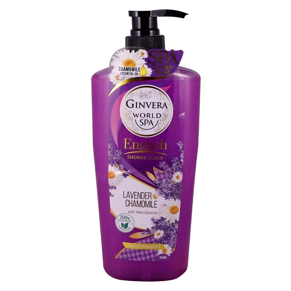 Ginvera Shower Scrub English 750ML