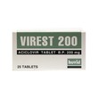 Virest 200 Aciclovir Tablets 200MG 5PCS x 5