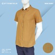 Cottonfield Men Short Sleeve Plain Shirt C57 (Medium)