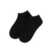 Beauty House Cotton Ankle Socks (2 Pair) Black