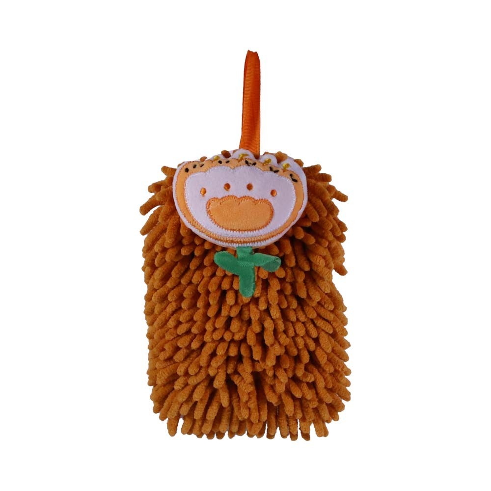 MGOU Cute Animal Hanging Hand Towel C4211 Orange