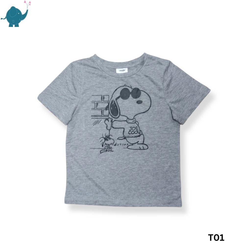 Max & Mia Unisex Printed T-Shirt T01 4T