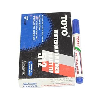 TOYO Permanent Marker (MK132-BK) Blue