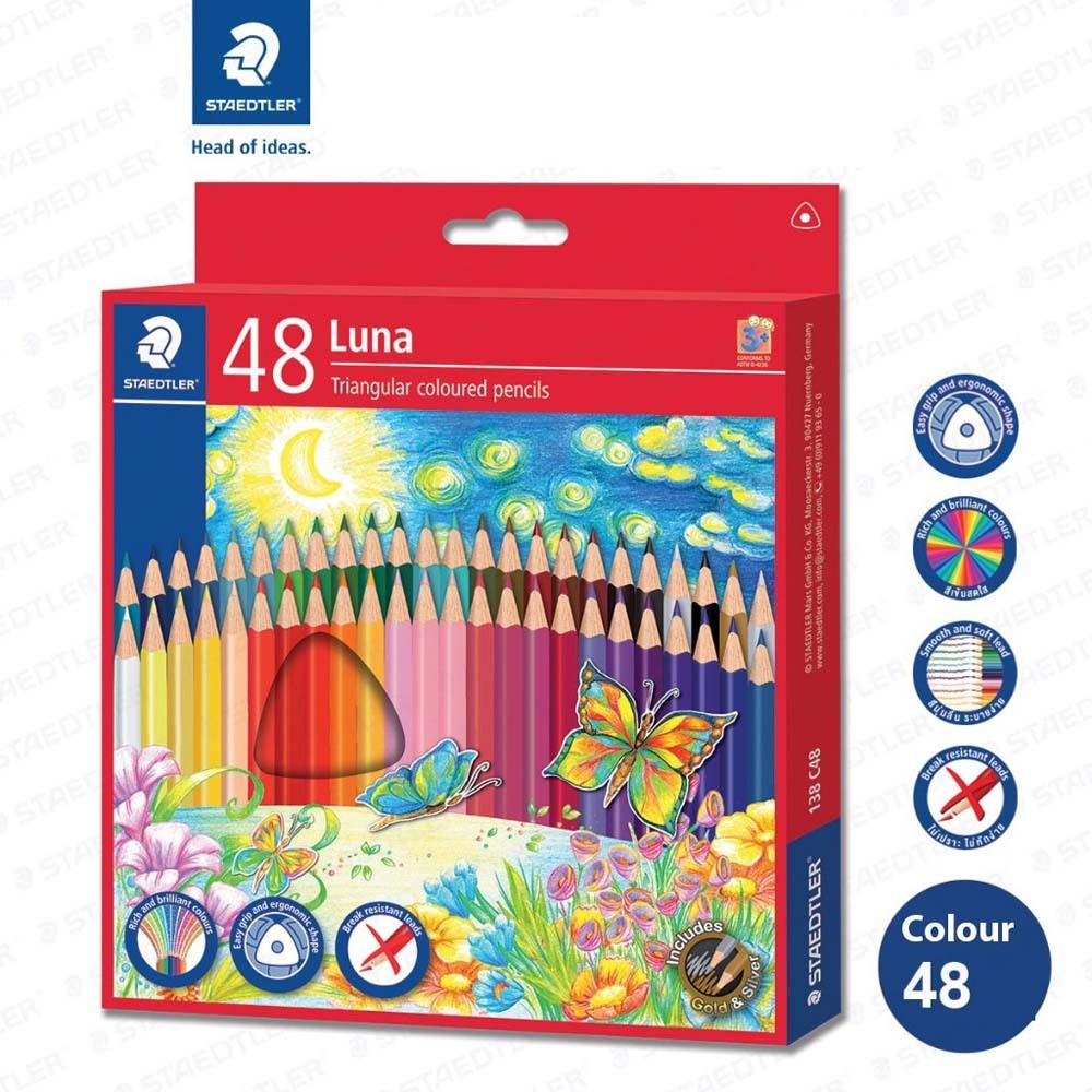 Colour Pencil Luna 48CT FSC 100%