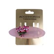 MM Steel Crystal Barrette