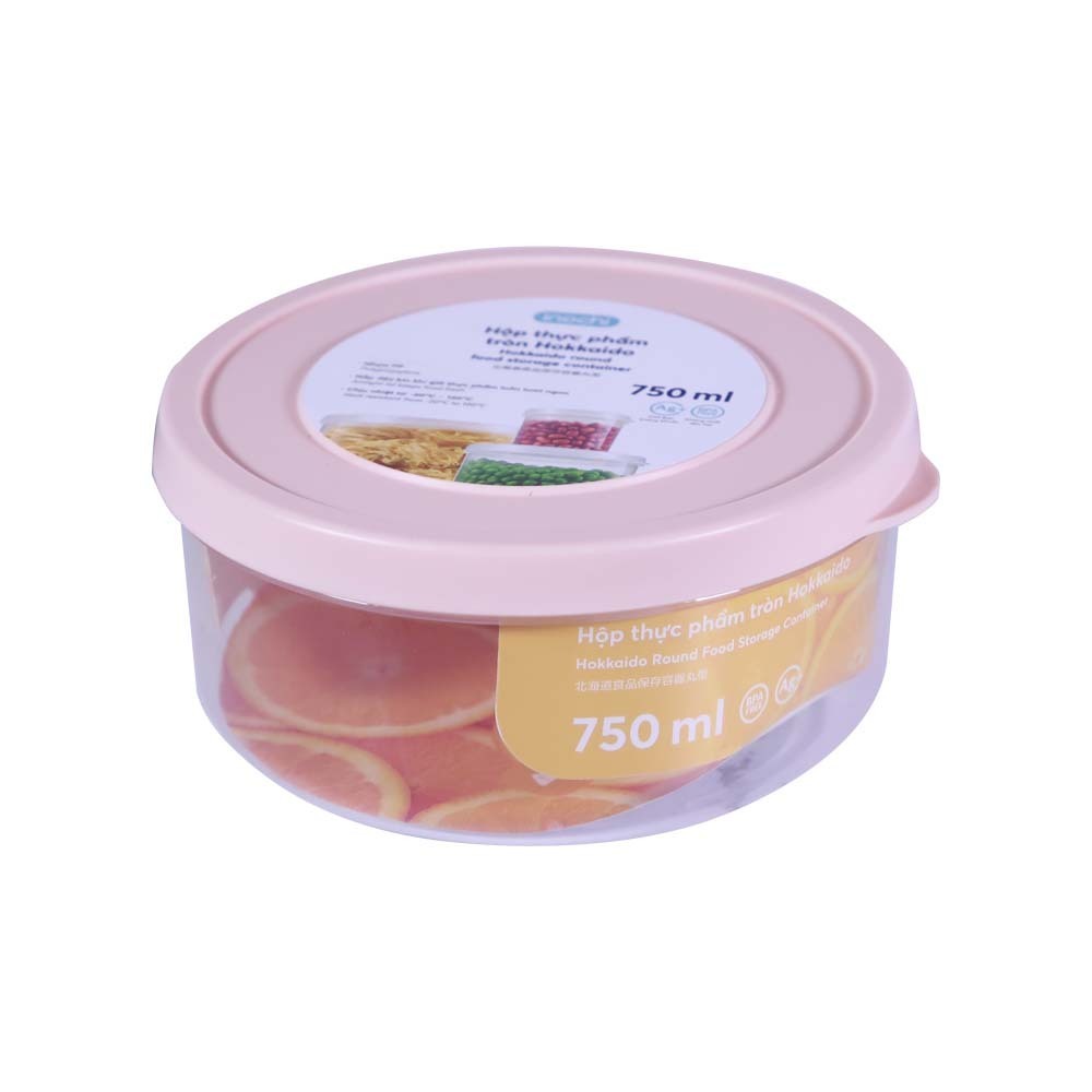 Inochi Round Food Container 750ML HIN.HOTR.0750