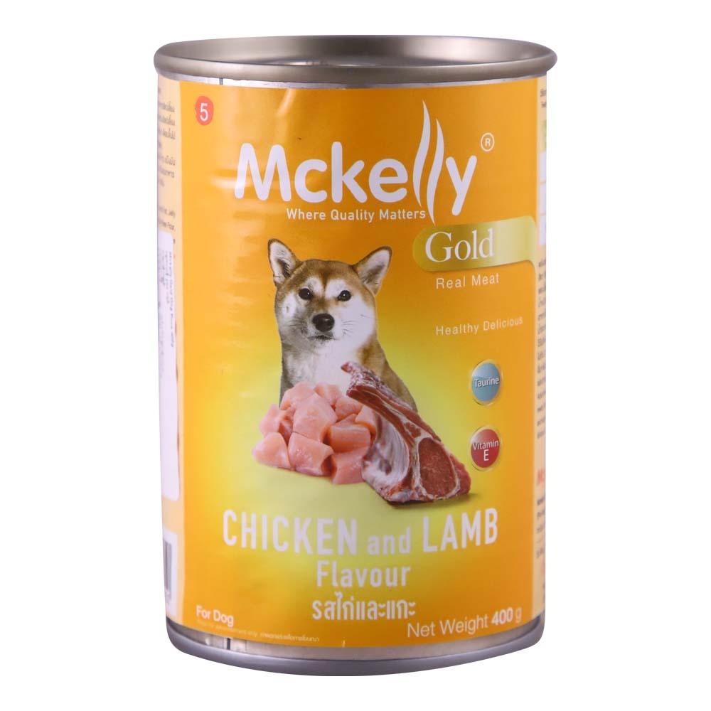 Mckelly Dog Wet Food Gold Chicken&Lamp 400G