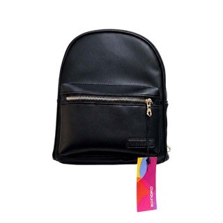Konoko Leather Mini Backpack Small (Black)