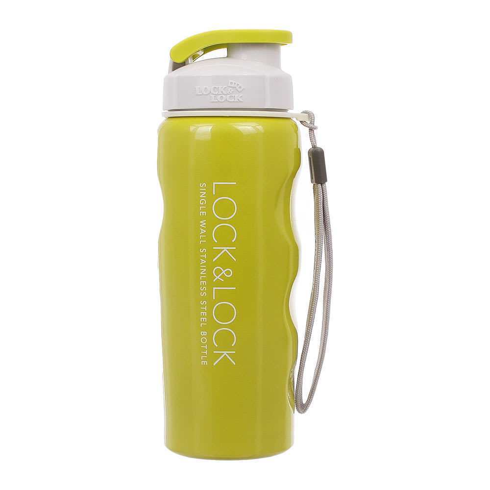 LHC211 Lock & Lock Stainless Water Bottle 550ML (Yellow)