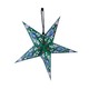Uncle Gyi Printed Paper Star Lantern Green 5PCS