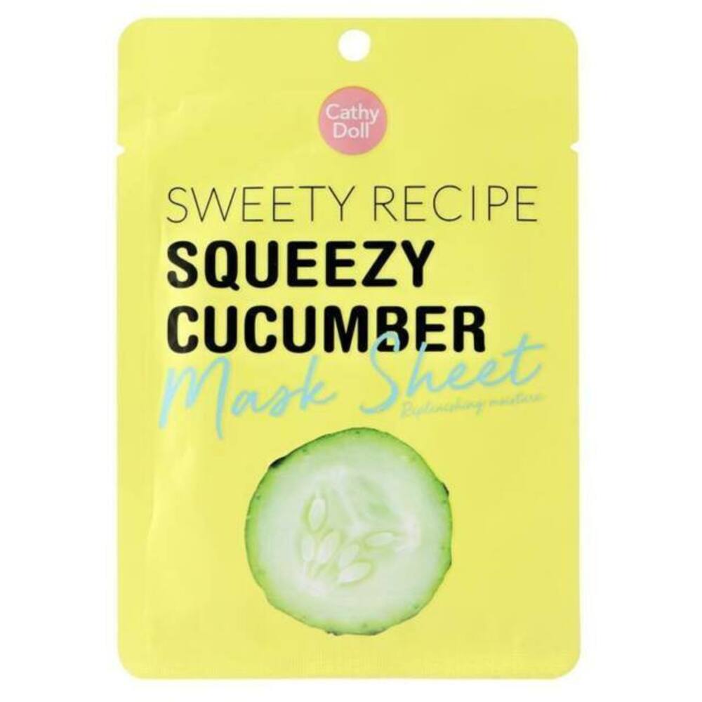 Cathy Doll Face Mask Sweety Recipe 25G Cucumber