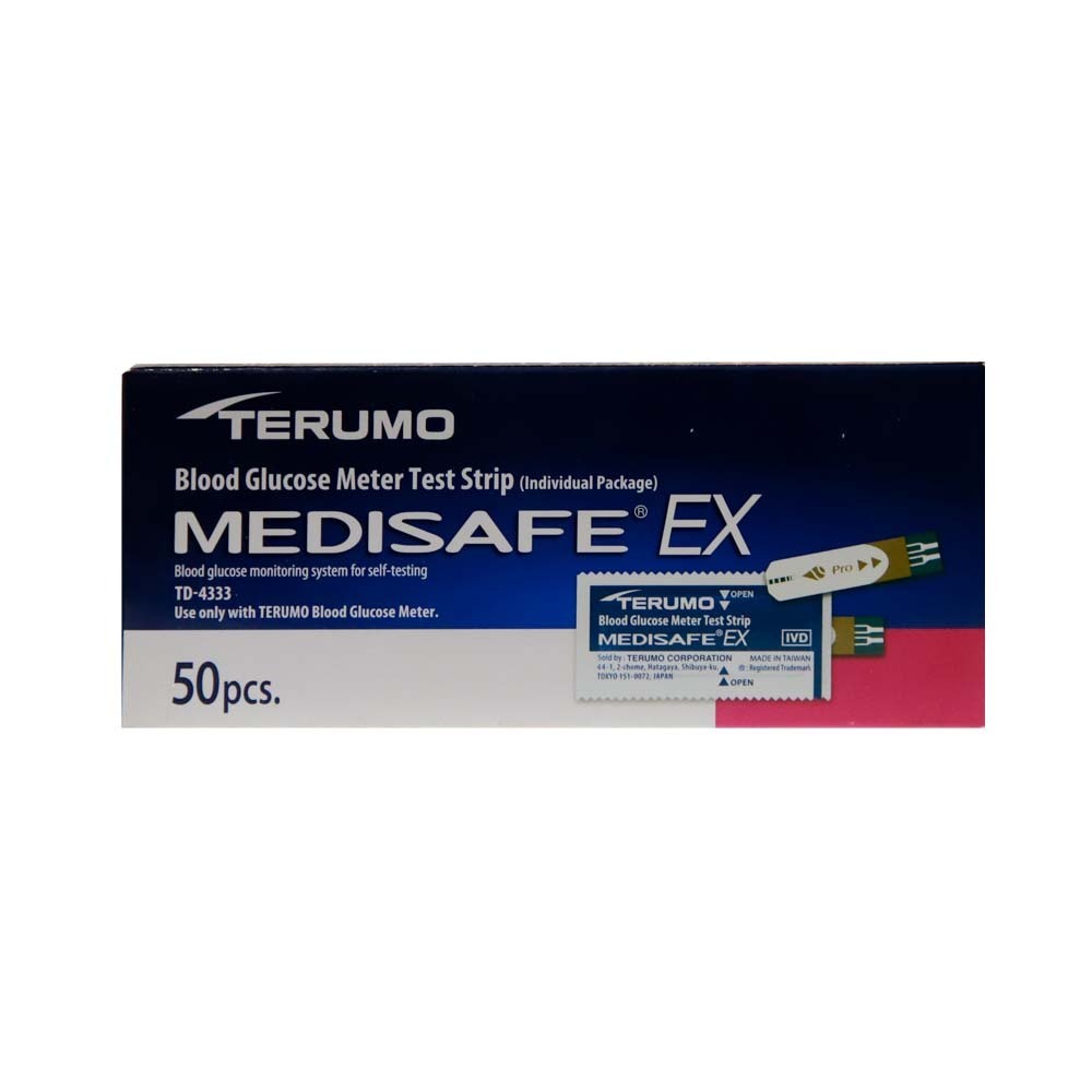 Terumo Medisafe Ex Bloodglucose Test Strip 50PCS