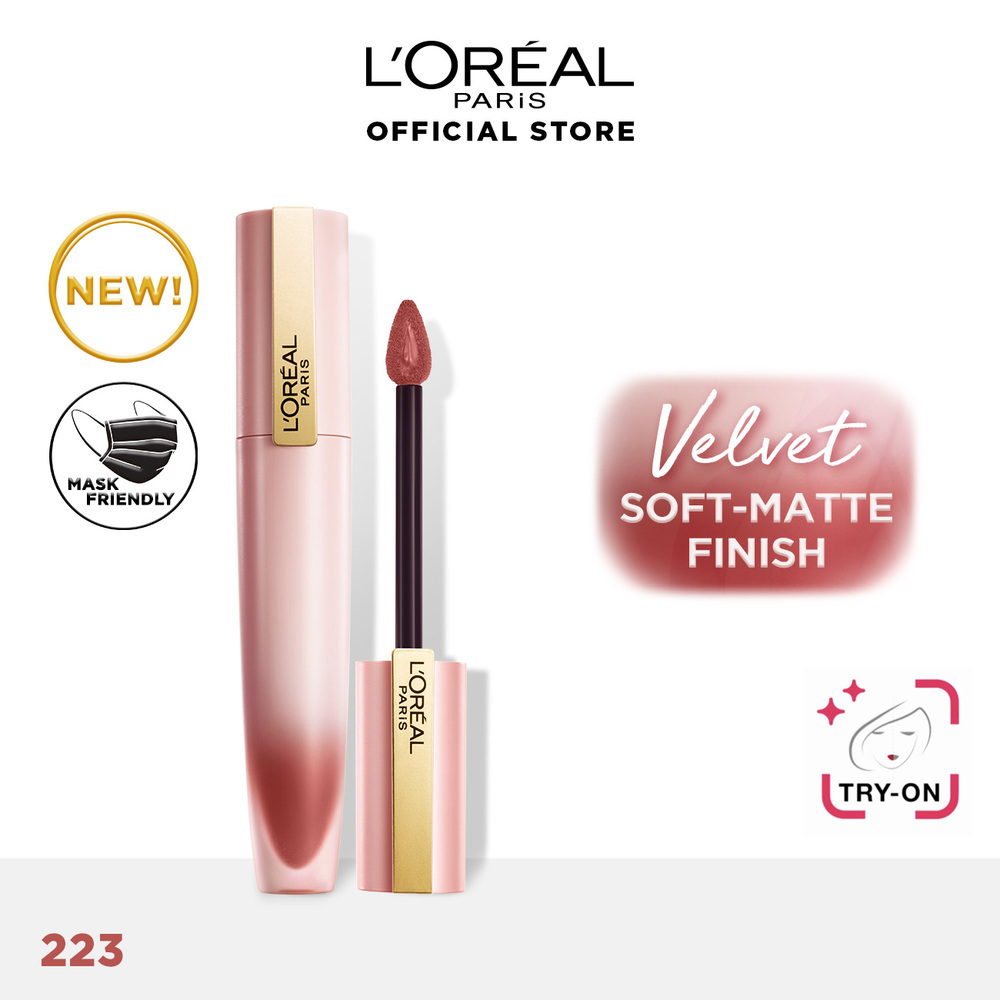 Loreal Chiffon Signature Matte Ink Liquid Lipstick 7ML (223 Loose Up)