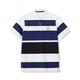 241108004 Bossini Men Polo Shirt SS 24-S/S Dark Blue ( 2XL )