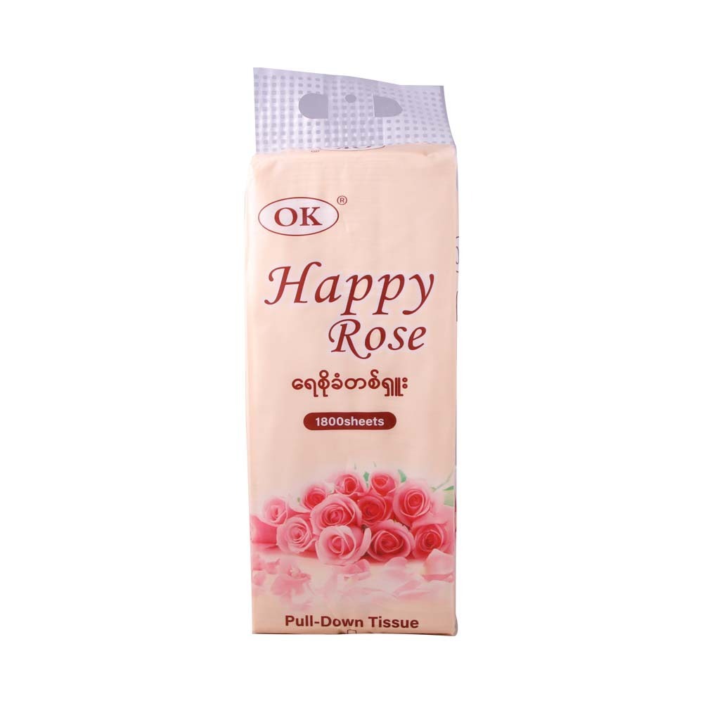 OK Happy Rose Mega Pack Natural 4Ply 1800Sheets