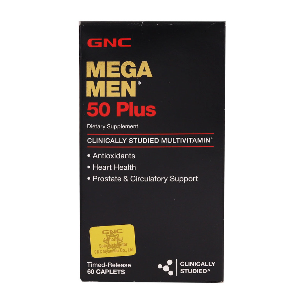 GNC Mega Men 50 Plus 60Caplets