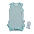 Tiny Cozy Airy Cotton Body Suite (Sleeveless) TC2013M Green