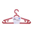 City Value Cloth Hanger 4PCS Pink
