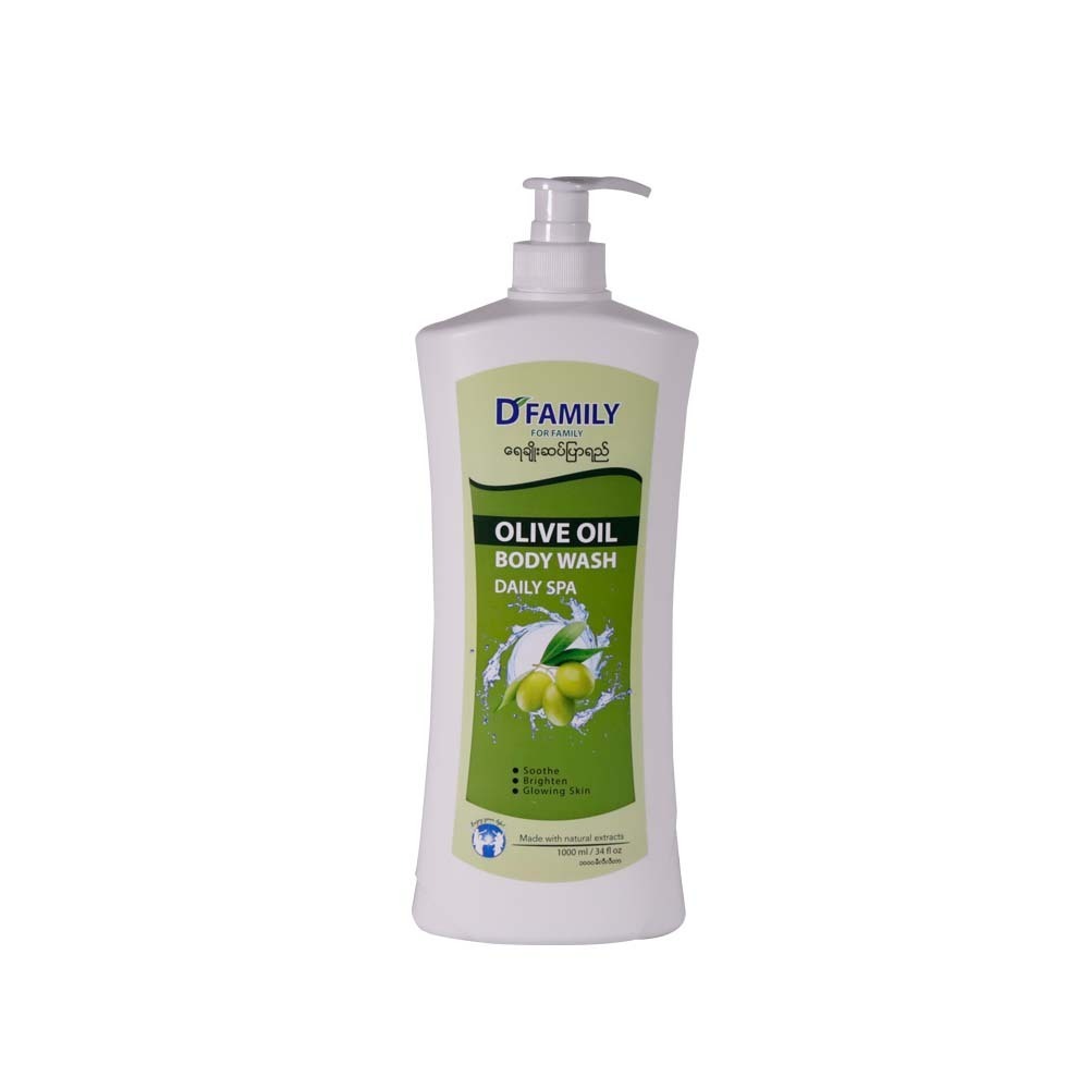 D Family Body Wash Olive Oil 1000ML
