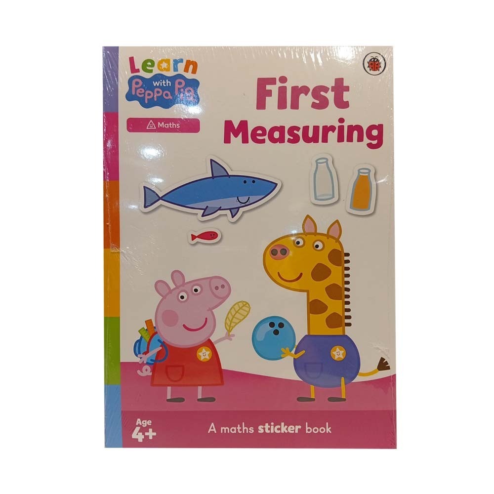 Learn With Peppa First Measuring Sticker Book