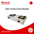 Rinnai Table-Top Gas Cooker RT-902MM Silver