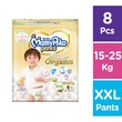 Mamypoko Baby Diaper Pant Organic Regular 8PCS(Xxl)