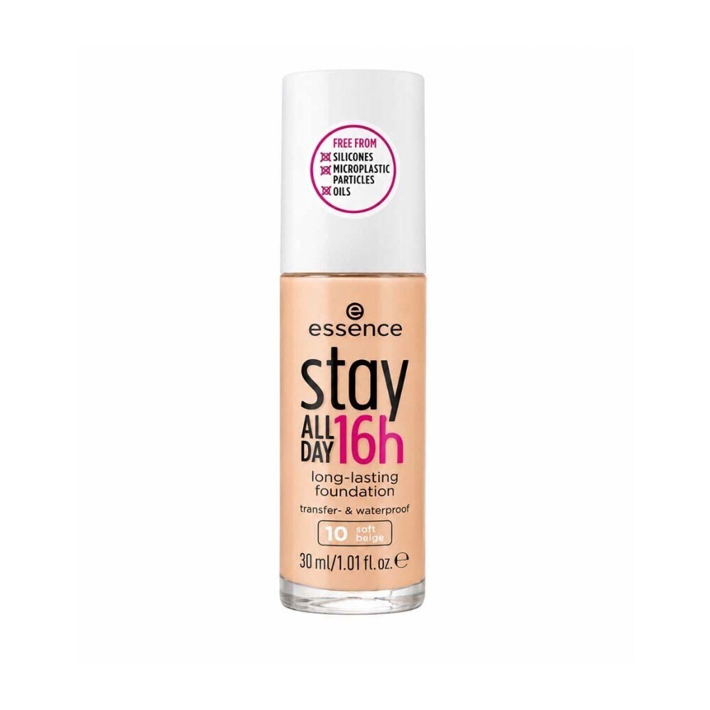 Essence Stay All Day Long-Last Foundation 10 Soft Beige