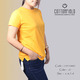 Cottonfield Women Short Sleeve Plain T-shirt C61 (Large)