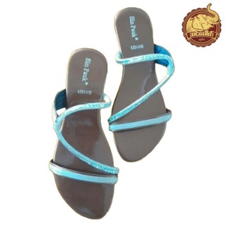 Sin Pauk Women Leather Sandal Diamond Strap (Design-3,No-37) BH1-021