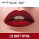 Maybelline Sensation Liquid Matte 02 Soft Wine 7ML