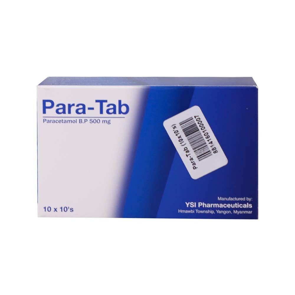 Ysi Para-Tab Paracetamol 500MG 10PCS