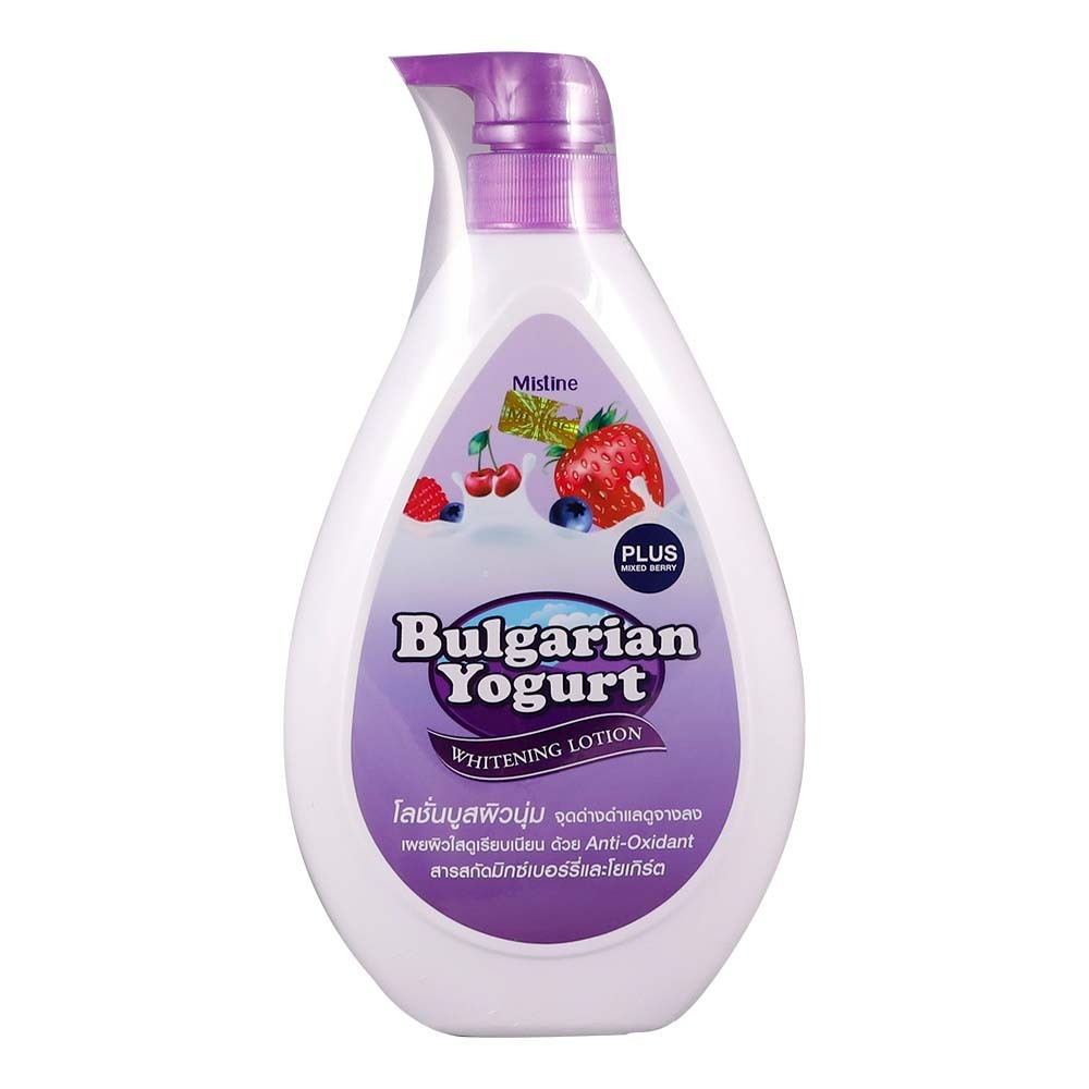 Mistine Bulgarian Yogurt Mixed Berry Whitening Body Lotion 500ML