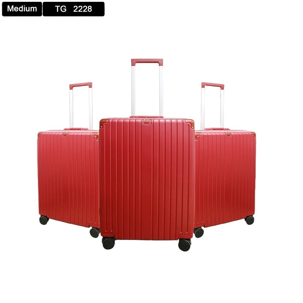 Trend Luggage Red (Aluminum & ABS) TG2228 24IN